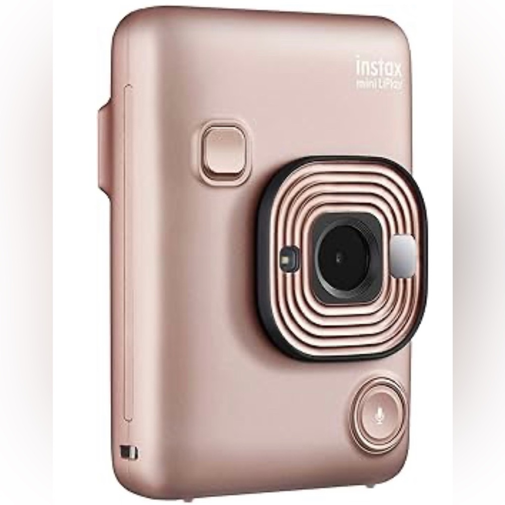 Fujifilm Instax Mini Liplay Hybrid Instant Camera (Rose Gold)